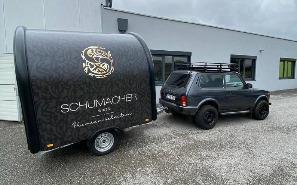 Ральф Шумахер купил себе Lada 4x4 для перевозки вина