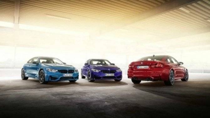 В России начались продажи лимитированной серии BMW M4