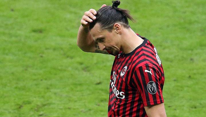 "Милан" подтвердил, что Ибрагимович получил травму на тренировке