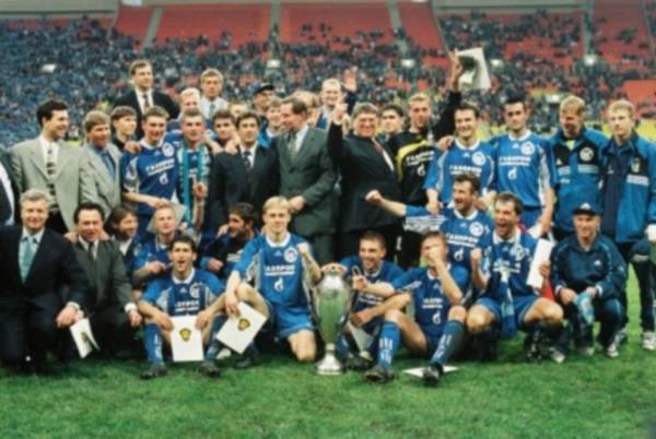 «Зенит» напомнил болельщикам о победе в Кубке в 1999 году