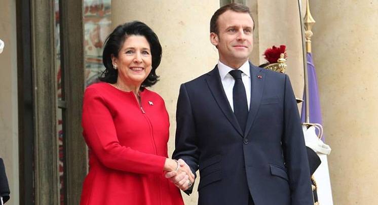 Эмманюэль Макрон поздравил Грузию с Днем независимости: Вы можете рассчитывать на поддержку Франции.