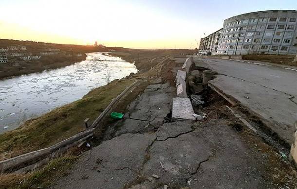 Укрепление набережной в Воркуте оценили в десятки миллионов рублей