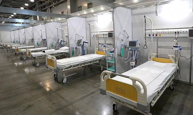 Подмосковный Минздрав опроверг сообщения о нехватке лекарств и СИЗ в госпитале «Крокус Экспо»