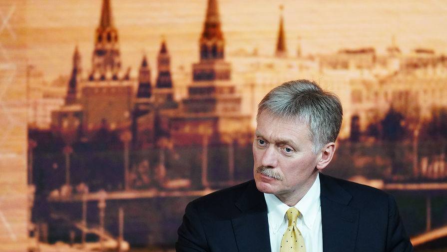 Песков: в Кремле обеспокоены обстрелами Донбасса с украинской стороны
