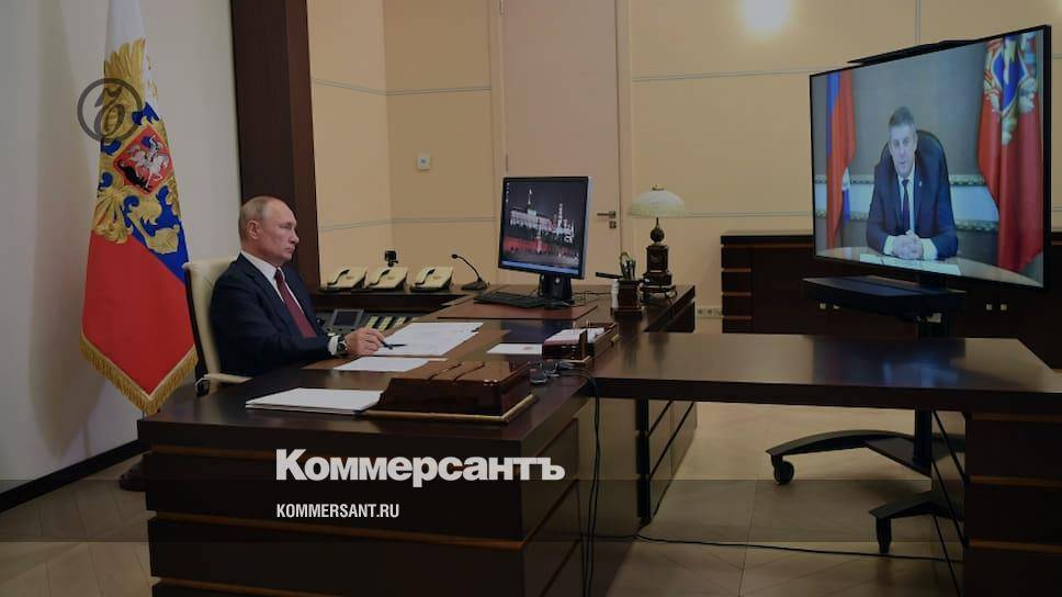 Путин одобрил выдвижение главы Брянской области на второй срок