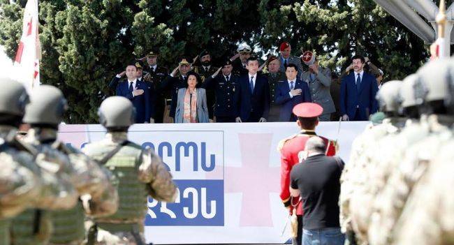 Война не окончена — поздравление руководства Грузии с Днем независимости