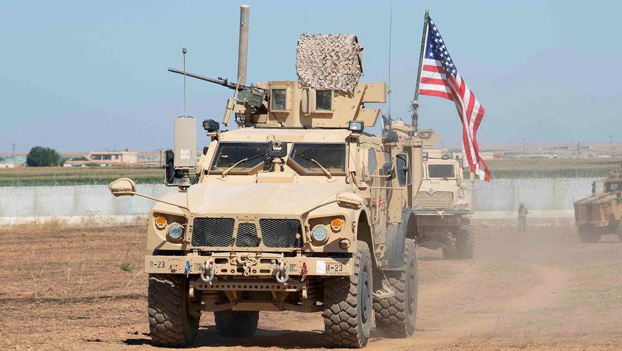 Неизвестные атаковали колонну американских военнослужащих в Сирии