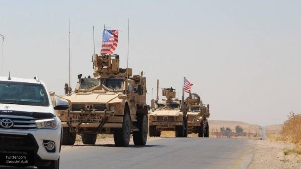 Колонну военных США в Сирии атаковали неизвестные в провинции Дейр-эз-Зор