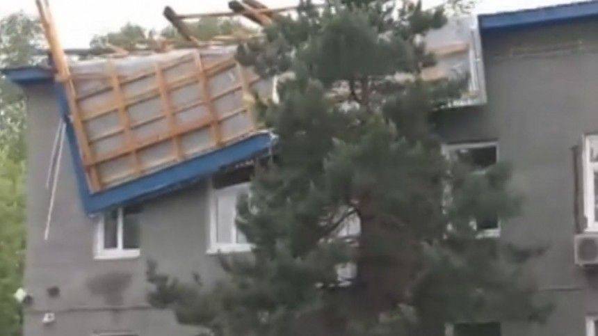 Два человека погибли из-за разгула урагана в Кемеровской области