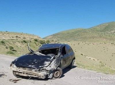 ДТП в Араратской области: Водитель погиб на месте