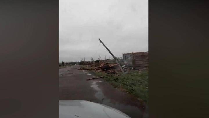 В Кузбассе ветром сдуло целую деревню