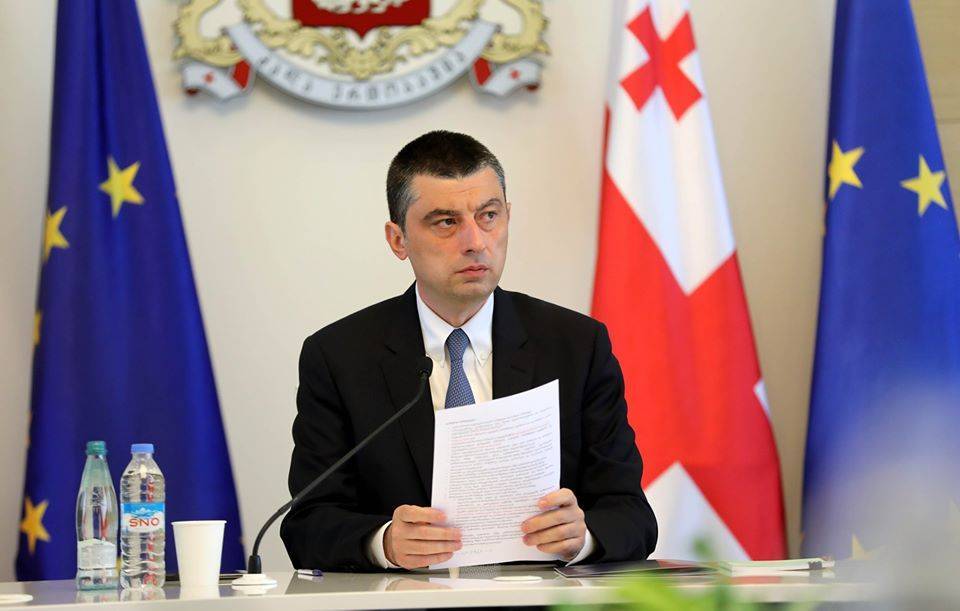 Премьер-министр Грузии отчитался парламенту о чрезвычайном положении