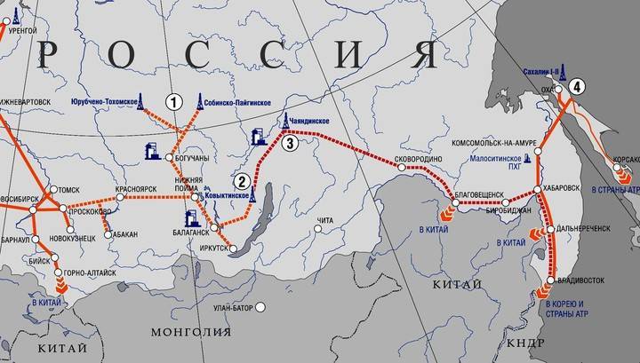 "Газпром" поставил в Китай первый миллиард кубометров газа по "Силе Сибири"