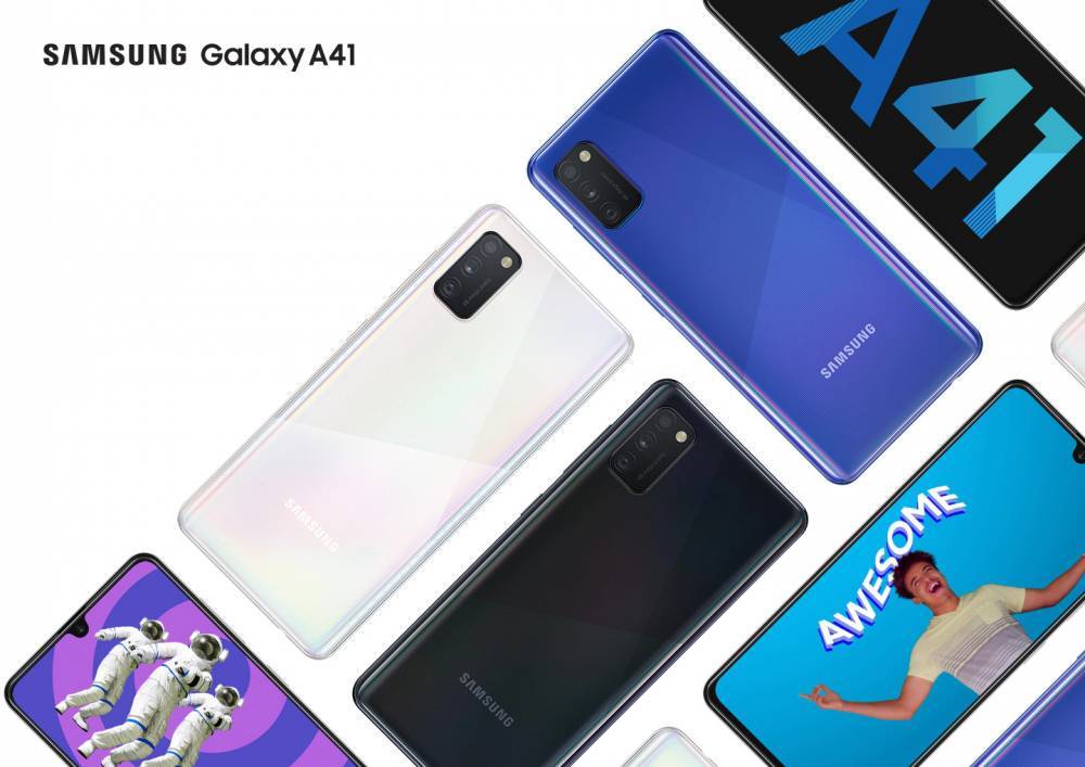 Смартфон Samsung Galaxy A41 добрался до Украины, до 31 мая действует сниженная цена — 7 099 грн