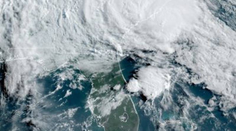 Тропический шторм «Берта» сформировался и обрушился на берег США за несколько часов