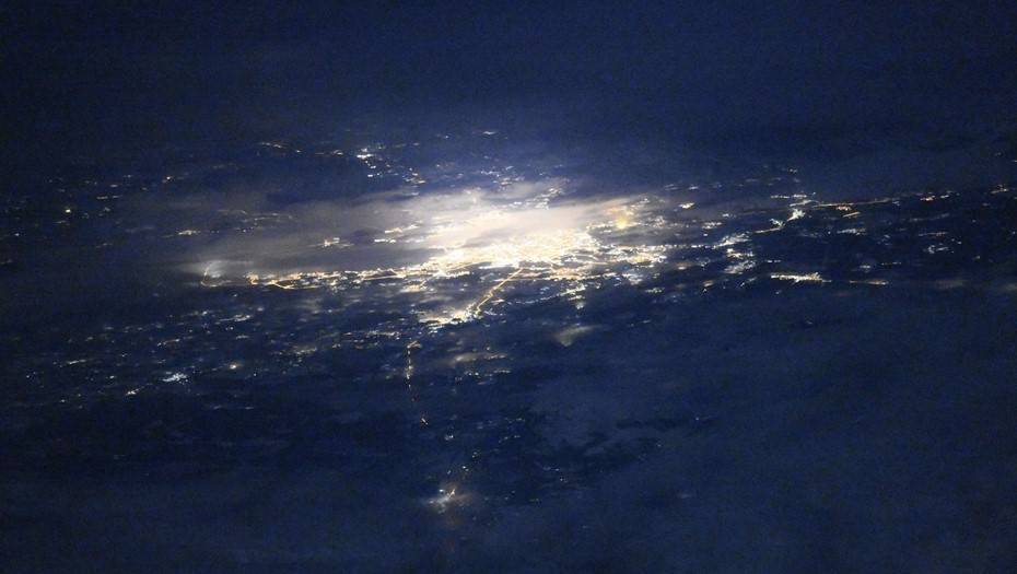 Петербург сфотографировали с космоса в честь Дня города