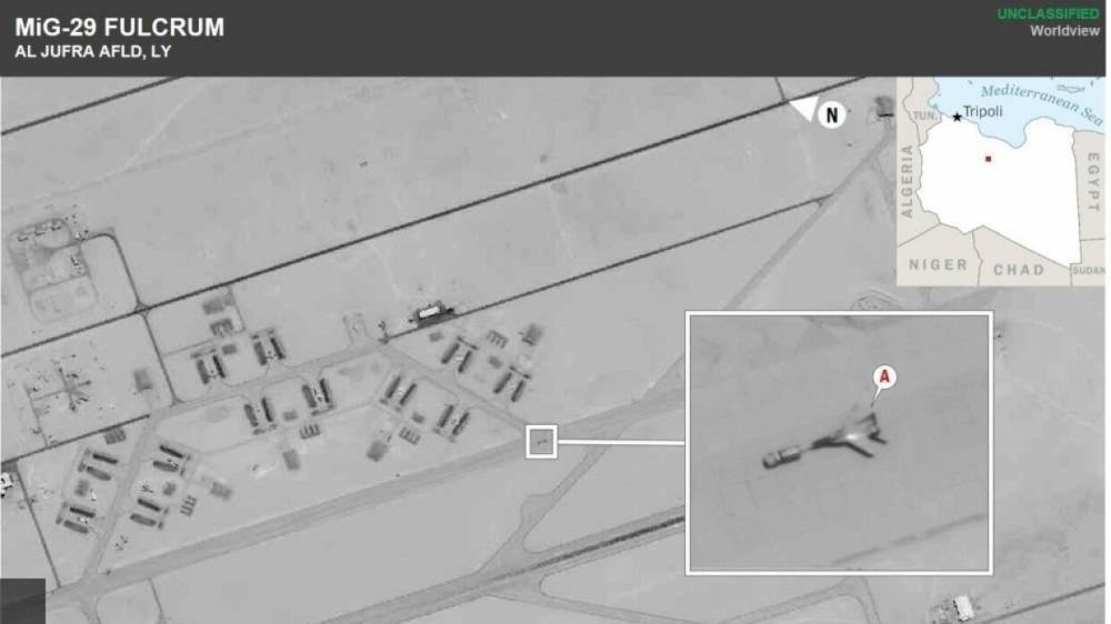 AFRICOM собрало фальшивые фотодоказательства для обвинения РФ в поставке самолетов Ливии