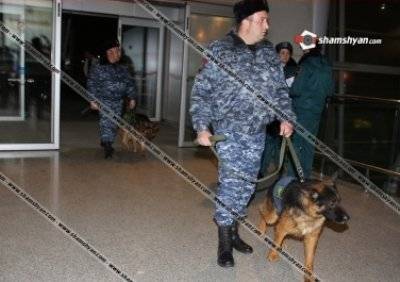 Правоохранители проверяют сообщение о бомбе в ереванском аэропорту «Звартноц»