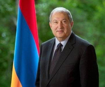 Президент Армении направил послание по случаю Праздника Республики