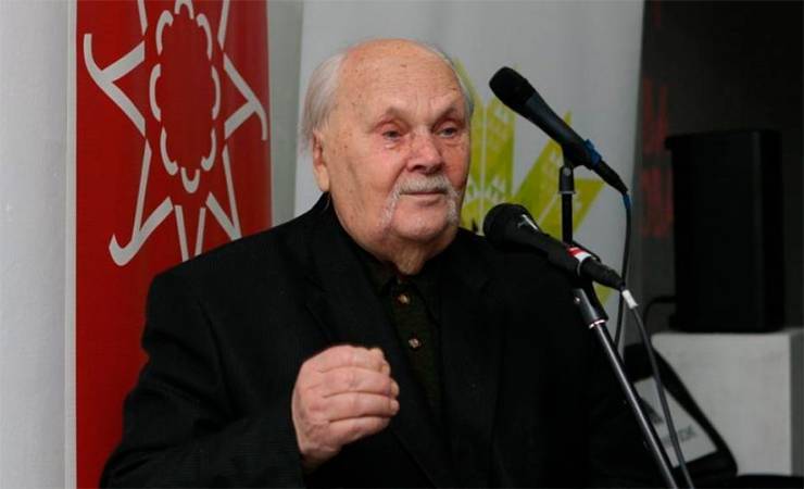 В 94 года умер младший сын Якуба Коласа Михась Мицкевич