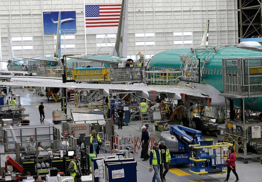 Boeing объявил об увольнении 12 тыс. сотрудников