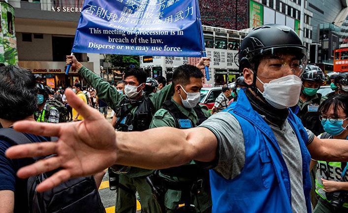 The New York Times (США): Китай утверждает план по усмирению Гонконга, игнорируя бурные протесты во всем мире
