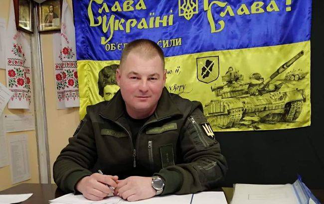 На Донбассе умер командир танковой бригады Юрий Межаков
