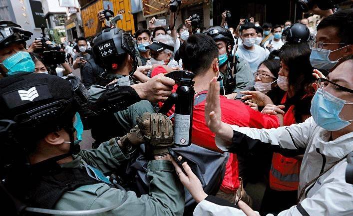 Global Times: китайско-американское «сражение» за Гонконг продолжается