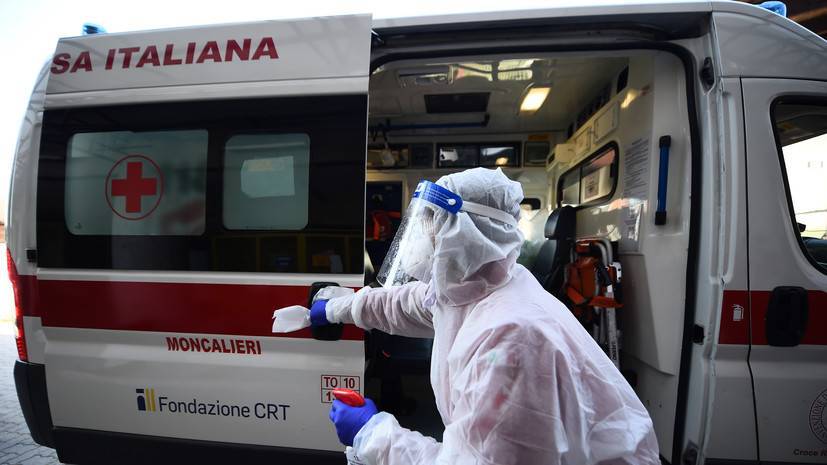 В Италии за сутки умерли 70 человек с коронавирусом