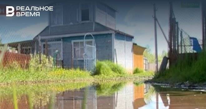 В поселке Васильево затопило 70% дачных участков — видео