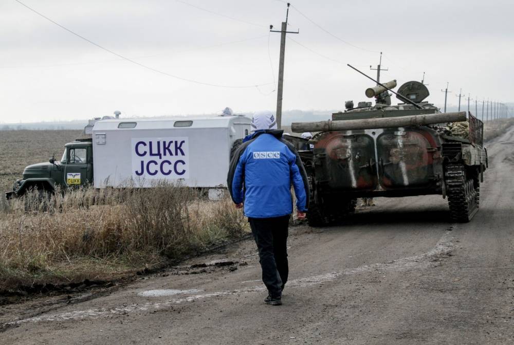 ОБСЕ сообщила о возобновлении позиций боевиков возле участка разведения сил