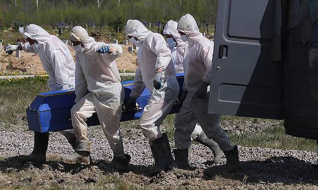 В России за сутки от коронавируса скончались 232 человека