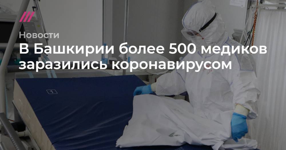 В Башкирии более 500 медиков заразились коронавирусом
