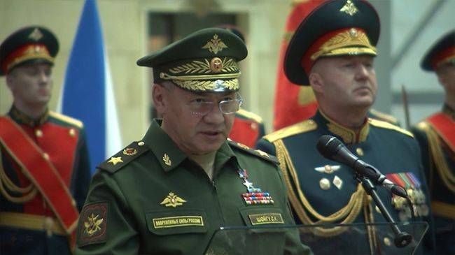 Шойгу вручил орден Суворова 58-й общевойсковой армии Южного военного округа