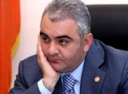 СК: Сын бывшего спикера парламента Армении в рамках уголовного дела привлечен в качестве обвиняемого