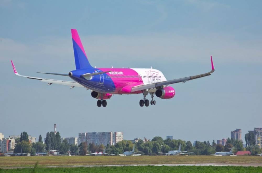 Wizz Air с 1 июля открывает новый рейс из Киева