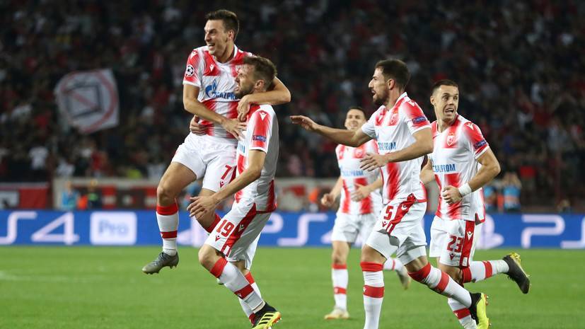 «Црвена Звезда» в третий раз подряд стала чемпионом Сербии по футболу