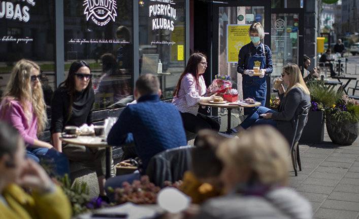 Atlantico (Франция): Вильнюс превращается в кафе под открытым небом с открытием баров и ресторанов