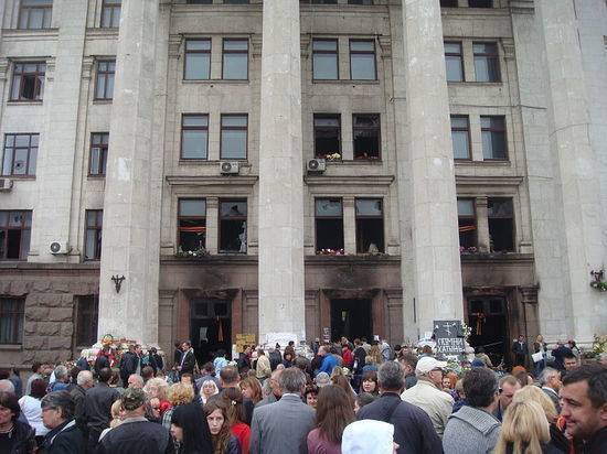 Украинские власти в годовщину трагедии в Одессе выдвинули обвинения против России