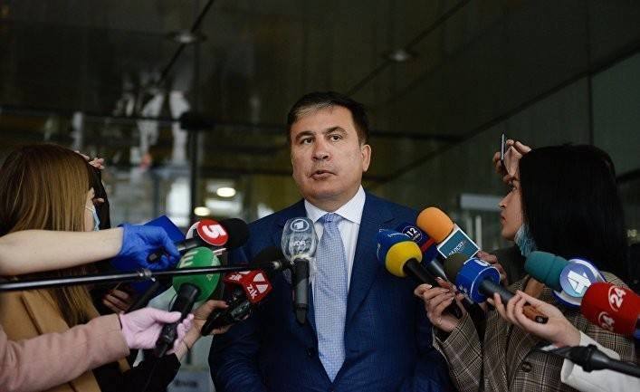Главред: Саакашвили вышел на тропу войны с Зеленским