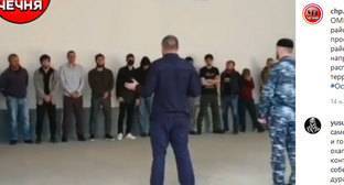 Два жителя Чечни публично покаялись в нарушении самоизоляции
