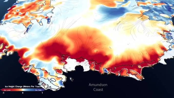 NASA показало масштабы глобальной климатической катастрофы