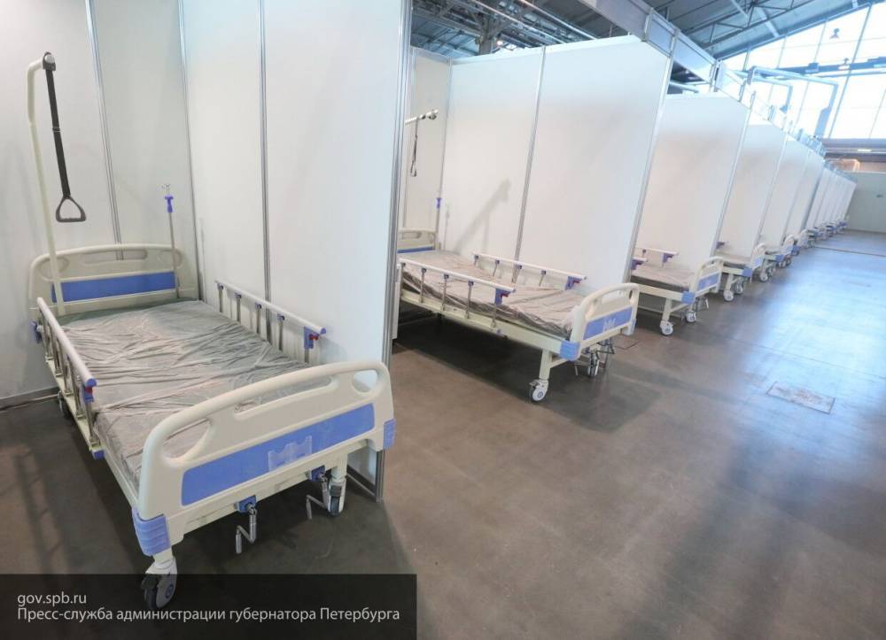 Смольный сообщил о расширении временного госпиталя в "Ленэкспо" для пациентов с COVID-19
