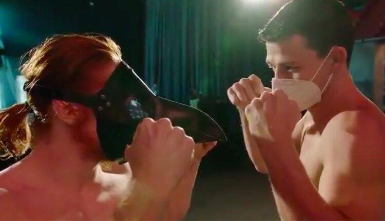 Дана Уайт - Боец UFC пришел на дуэль взглядов в маске «чумного доктора» - newtvnews.ru