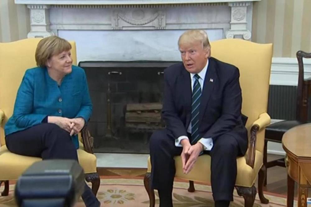 Трамп и Меркель горячо поспорили о Северном потоке-2