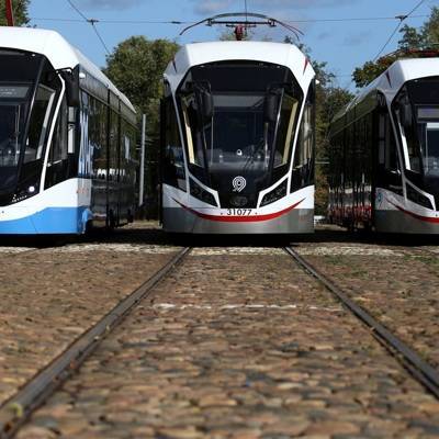 Число трамваев "Витязь-Москва", курсирующих по столице, возросло до 350