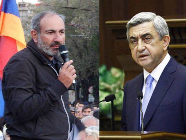 Пашинян пришел к власти, упрекая Саргсяна в предательстве по Карабаху