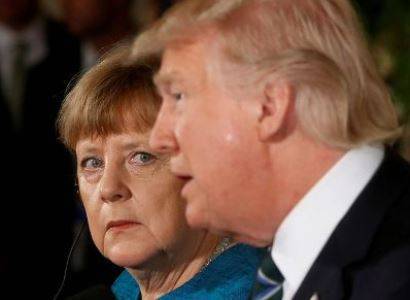 Politico: Между Меркель и Трампом разгорелись жаркие споры на тему НАТО и «Северного потока -2»