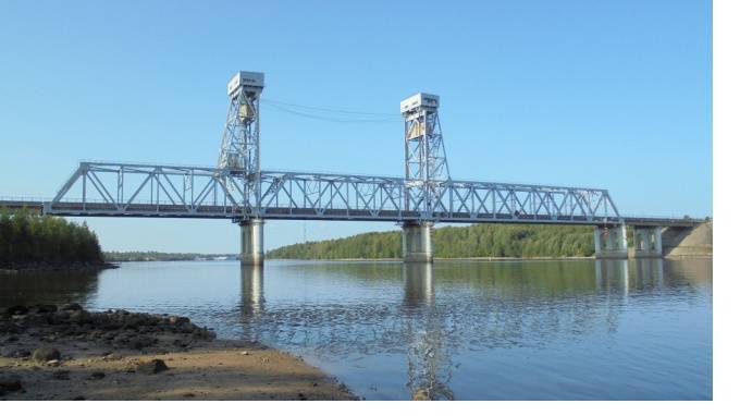 "Колу" перекроют из-за разводки моста через Свирь