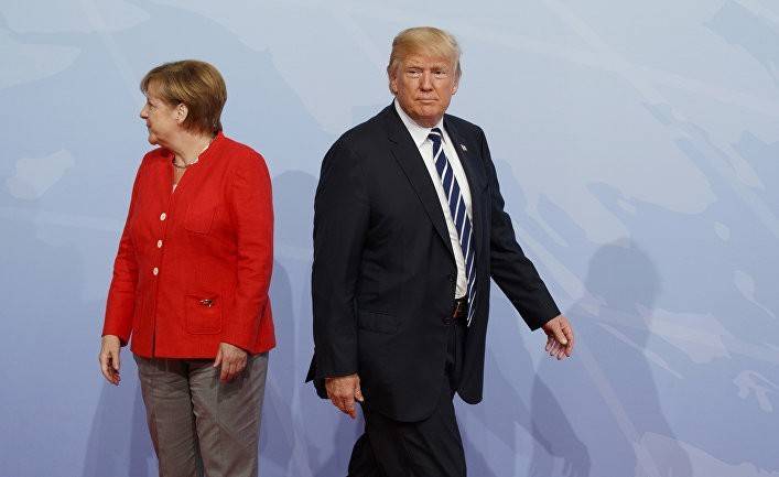 Politico: «Северный поток — 2» и коронавирус разобщают Трампа и Меркель